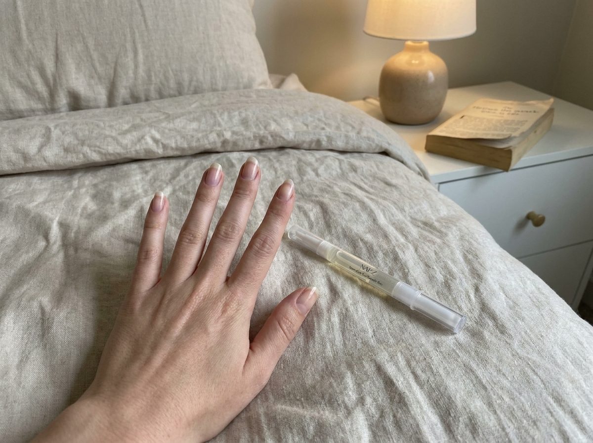 Feed the nail. Do not paint it.