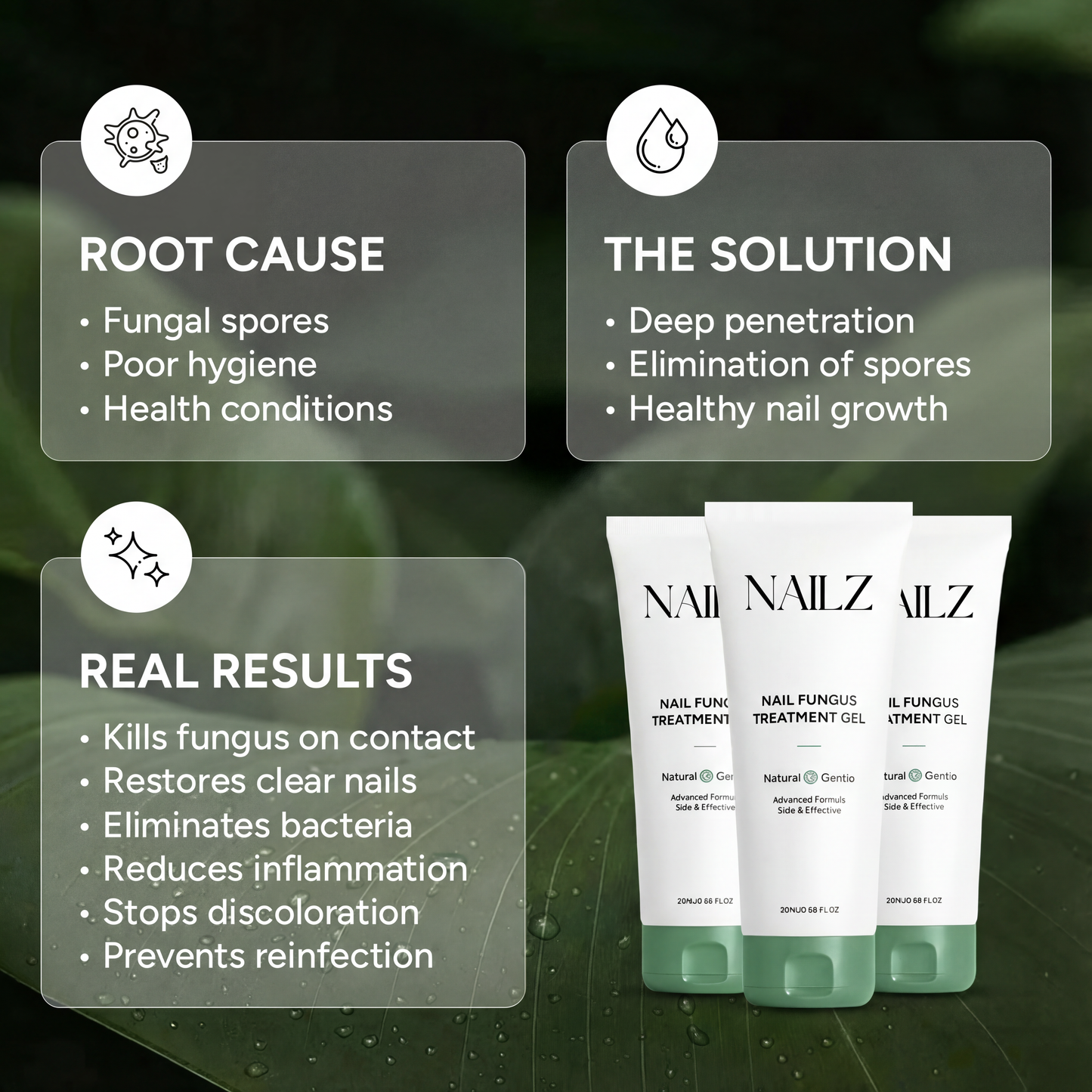 Nail Fungus Treatment Gel